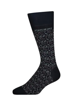 Sokken van een jacquard breisel