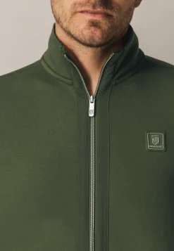Sweatvest van een katoenmix
