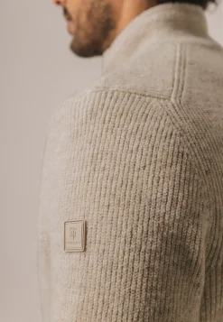 Vest met teddy binnenzijde