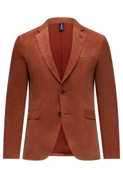 Volledig gevoerde babycord blazer